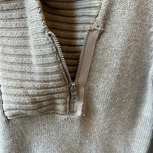 GAP Taupe Cowl Neck Sweater extra small - Picture 7 of 9